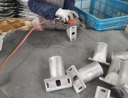 maniglia per lampione a led