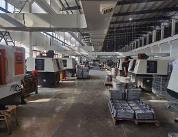 alloggiamento in alluminio vuoto